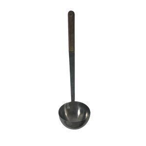 Vintage Marcrest Quality Ladle ~ Stainless Steel Riveted Wood Handle 12~ USA